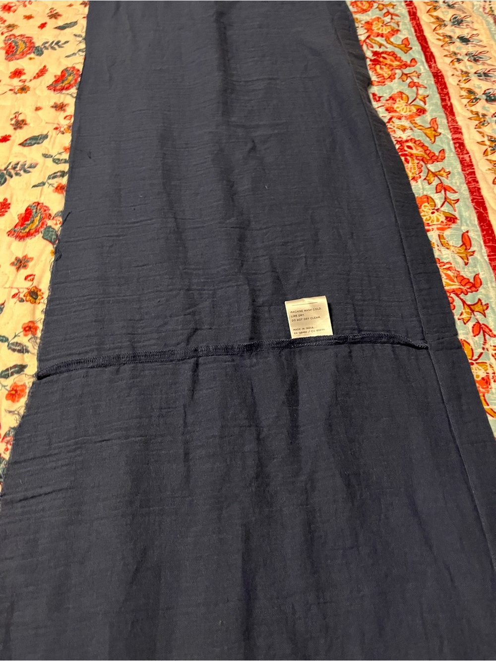 PACT organic cotton gauze fabric remnant - Picture 7 of 7